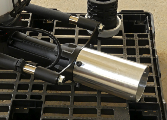 Pfahlramme mieten - mit Honda GX 35